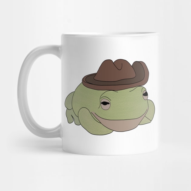 Cowboy Frog by RockyCreekArt